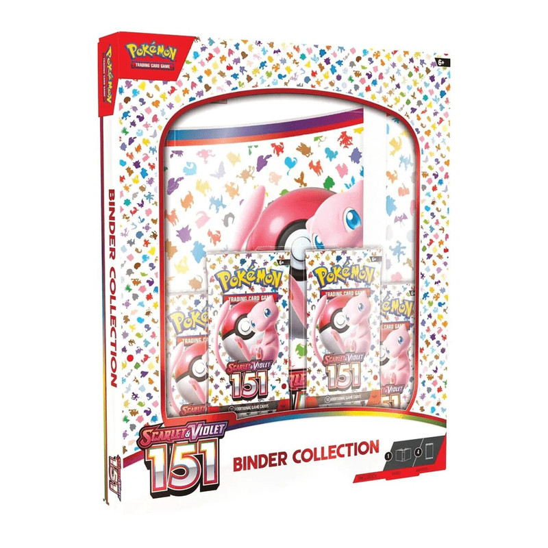 Pokemon TCG: Scarlet & Violet - 151 - (SV3.5) Binder Collection - بطاقة بوكيمون